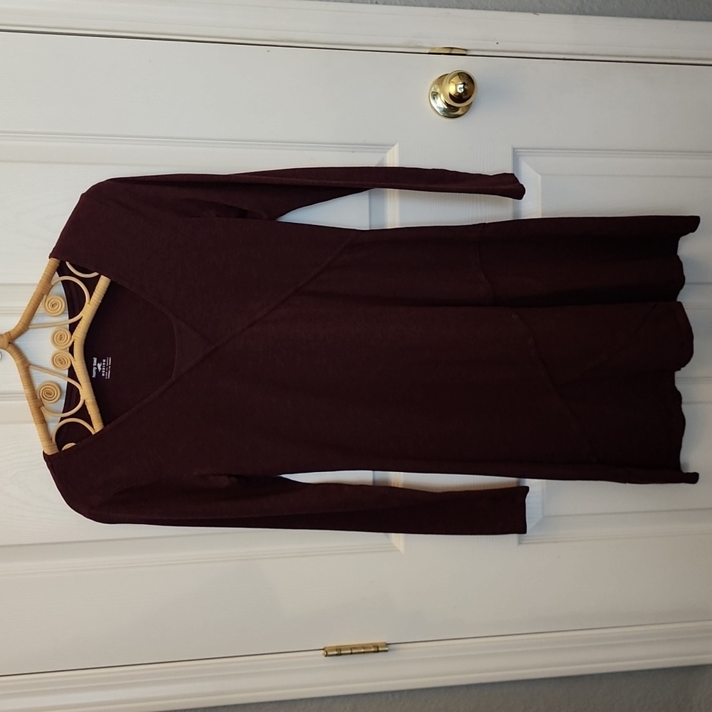Horny toad maroon dress size M